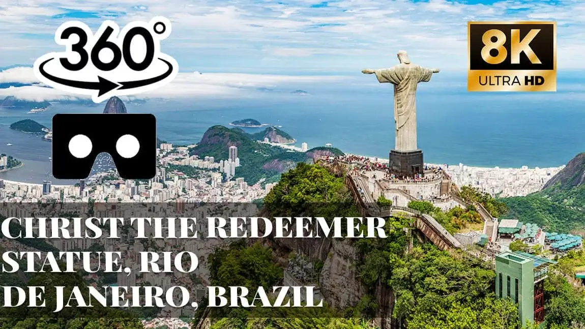 Christ the Redeemer Statue, Rio de Janeiro, Brazil VR 360