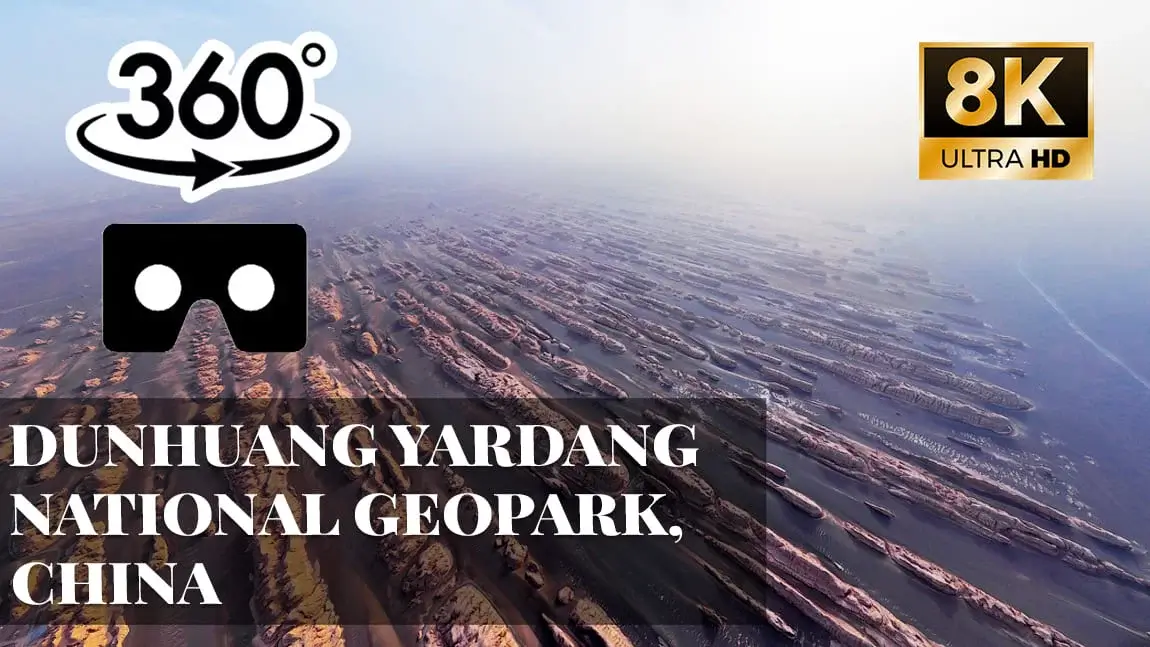 Dunhuang Yardang National Geopark, China VR 360