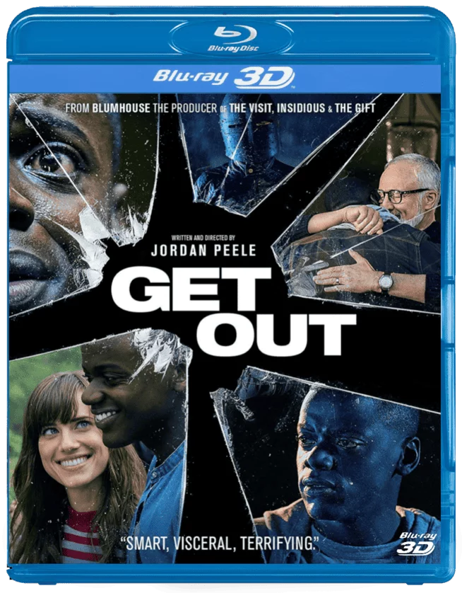 Get Out 3D Blu Ray 2017