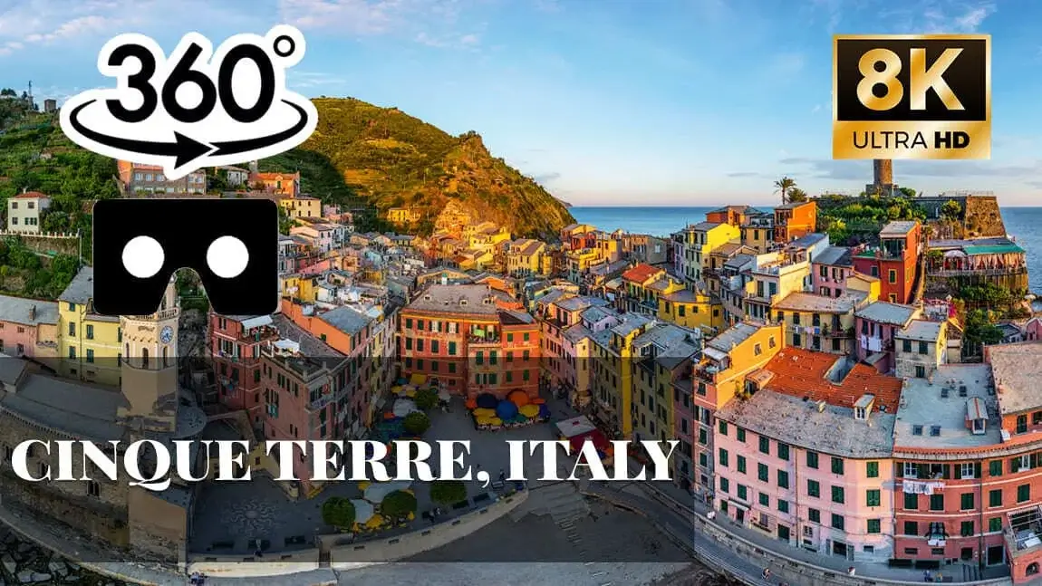 Cinque Terre, Italy VR 360