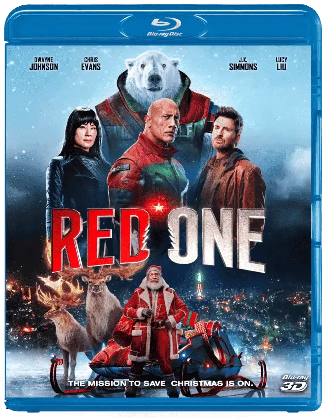 Red One 3D Blu Ray 2024