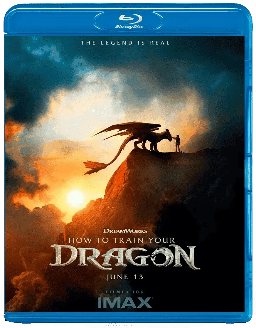 How to Train Your Dragon 3D Blu Ray 2025