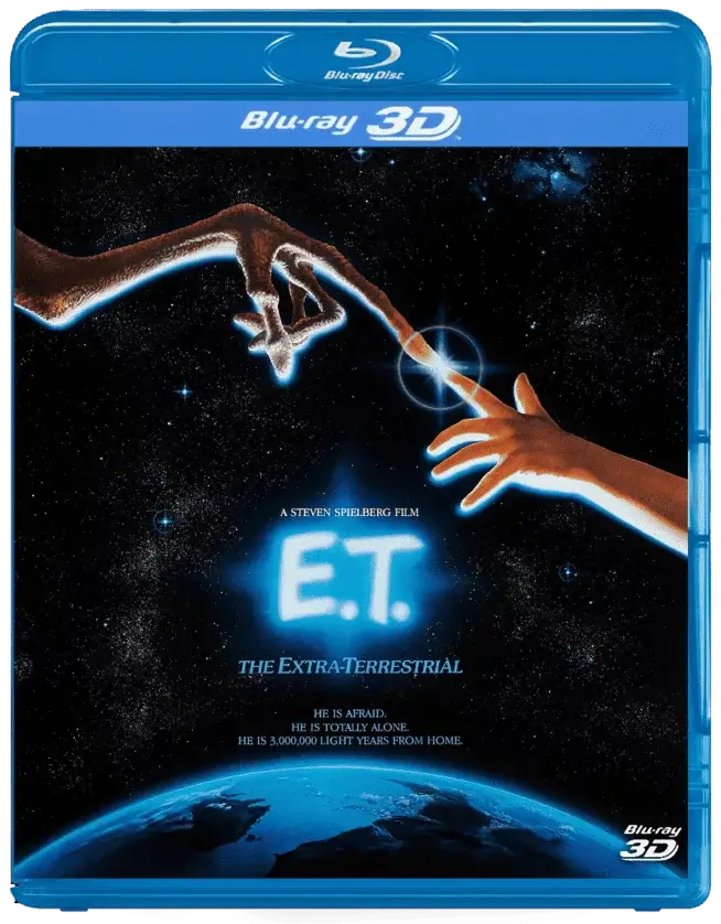 E.T. the Extra-Terrestrial 3D Blu Ray 1982