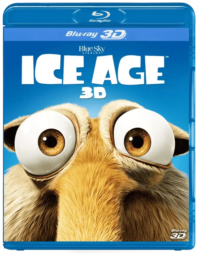 Ice Age 3D Blu Ray 2002