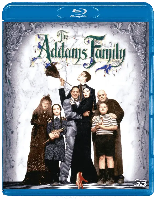 The Addams Family 3D Blu Ray 1991
