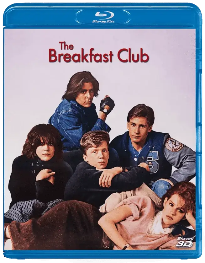 The Breakfast Club 3D Blu Ray 1985