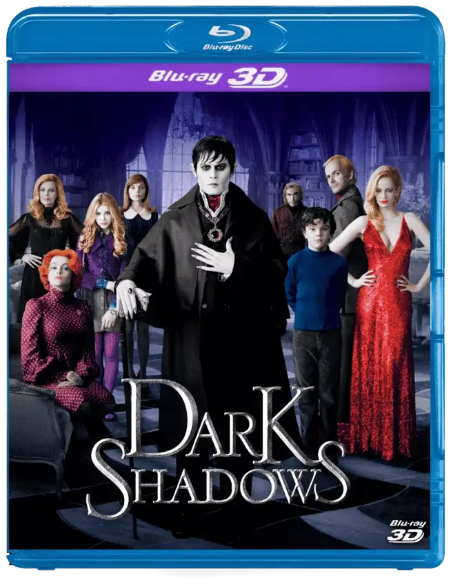 Dark Shadows 3D Blu Ray 2012