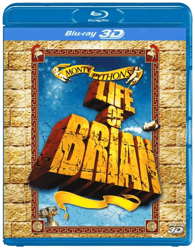 Monty Python's Life of Brian 3D Blu Ray 1979