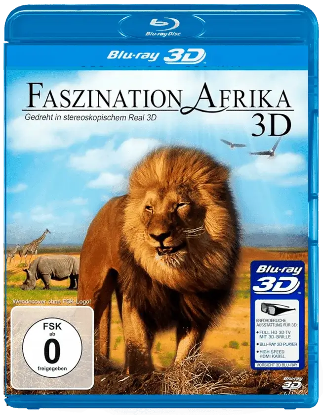 Fascination Africa 3D Blu Ray 2011