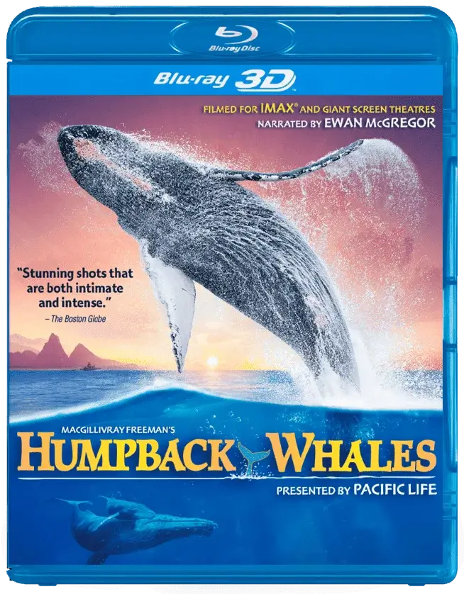 Humpback Whales 3D Blu Ray 2015