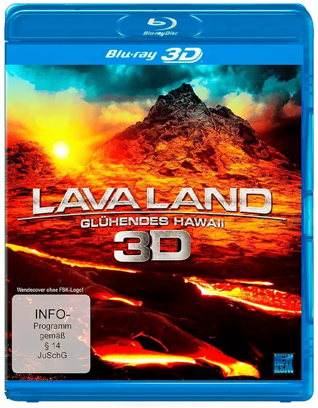 Lava Land - Glowing Hawaii 3D Blu Ray 2013