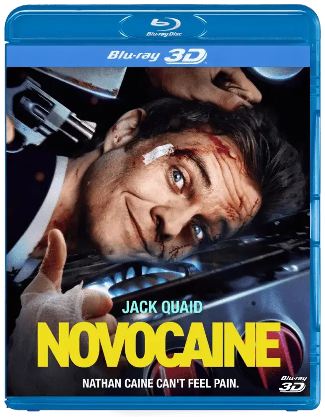 Novocaine 3D Blu Ray 2025