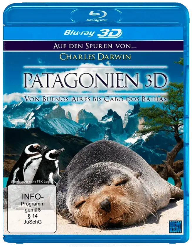 Patagonia: In the Footsteps of Charles Darwin 3D Blu Ray 2012