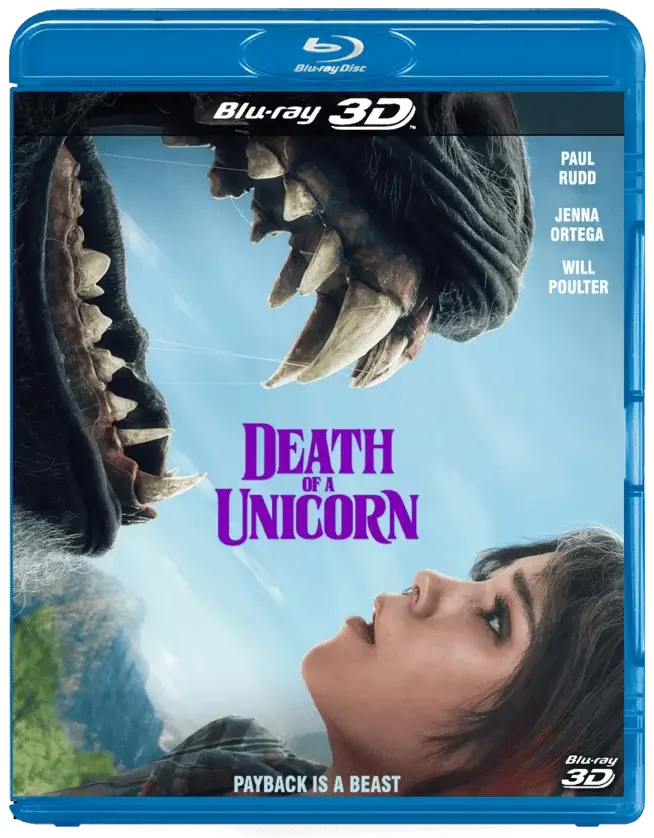Death of a Unicorn 3D Blu Ray 2025