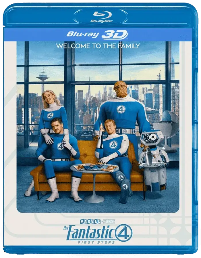 The Fantastic Four: First Steps 3D Blu Ray 2025