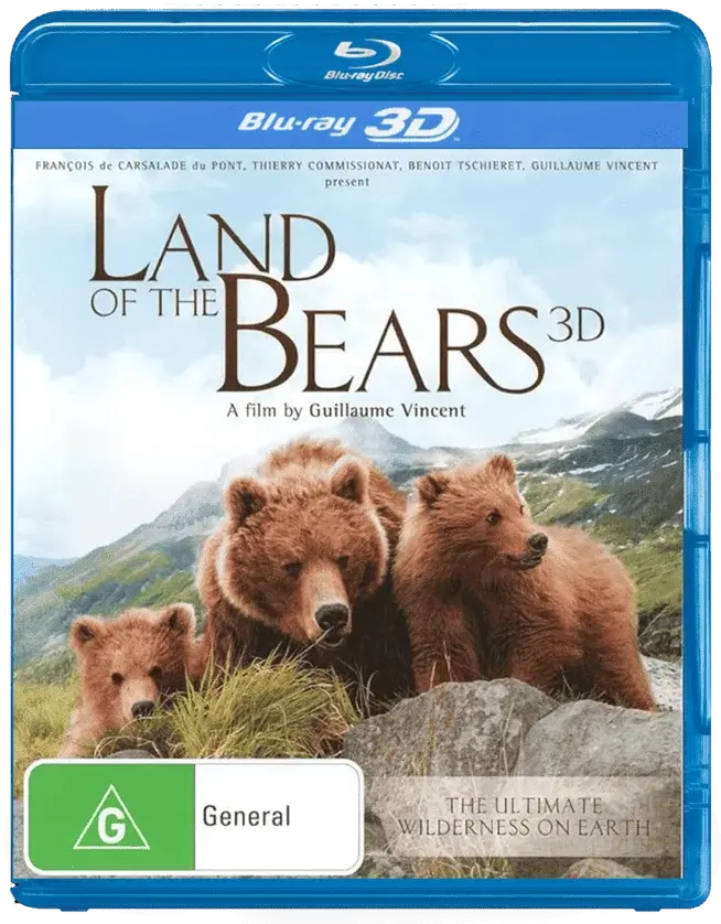 Land of the Bears 3D Blu Ray 2014