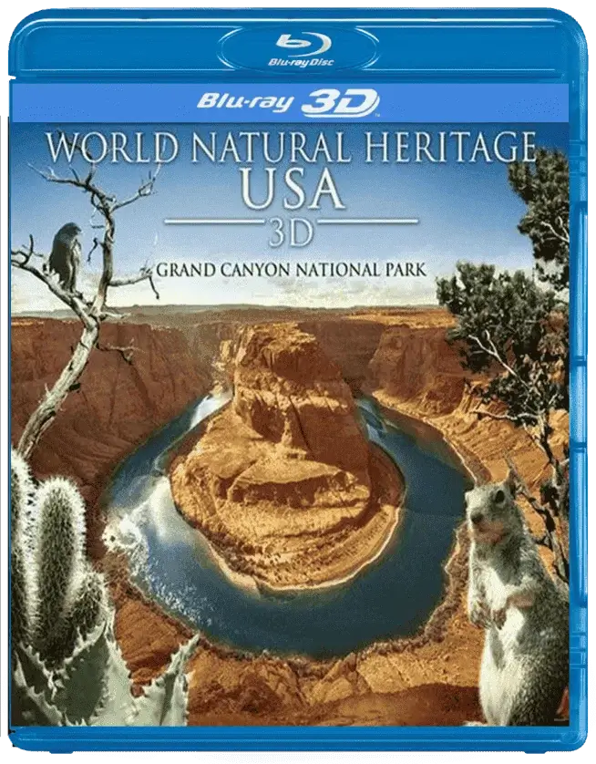 World Natural Heritage USA: Grand Canyon National Park 3D Blu Ray 2013