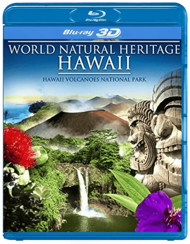World Natural Heritage Hawaii: Hawaii Volcanoes National Park 3D Blu Ray 2013