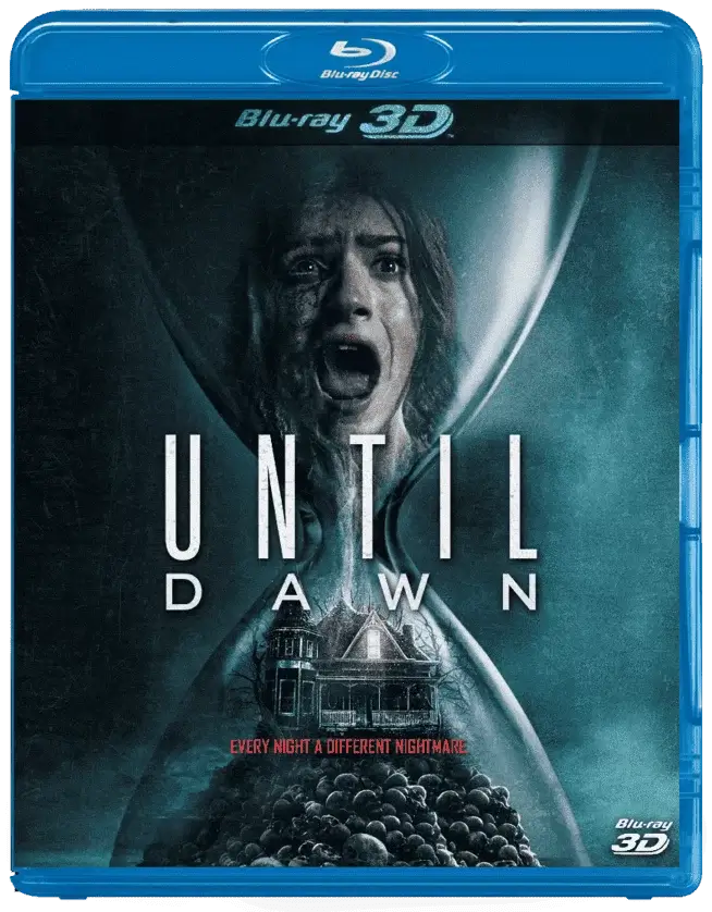 Until Dawn 3D Blu Ray 2025