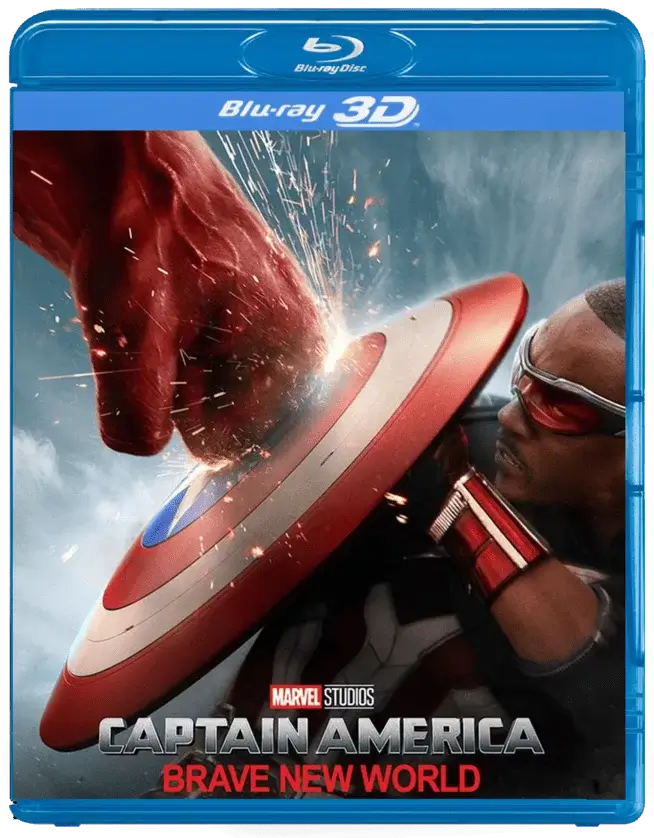Captain America: Brave New World 3D Blu Ray 2025