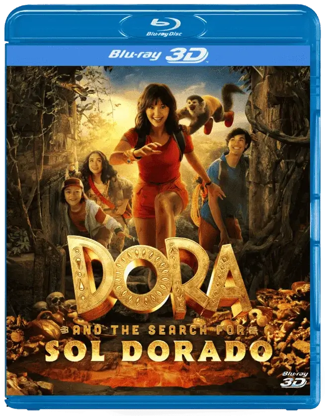 Dora and the Search for Sol Dorado 3D Blu Ray 2025