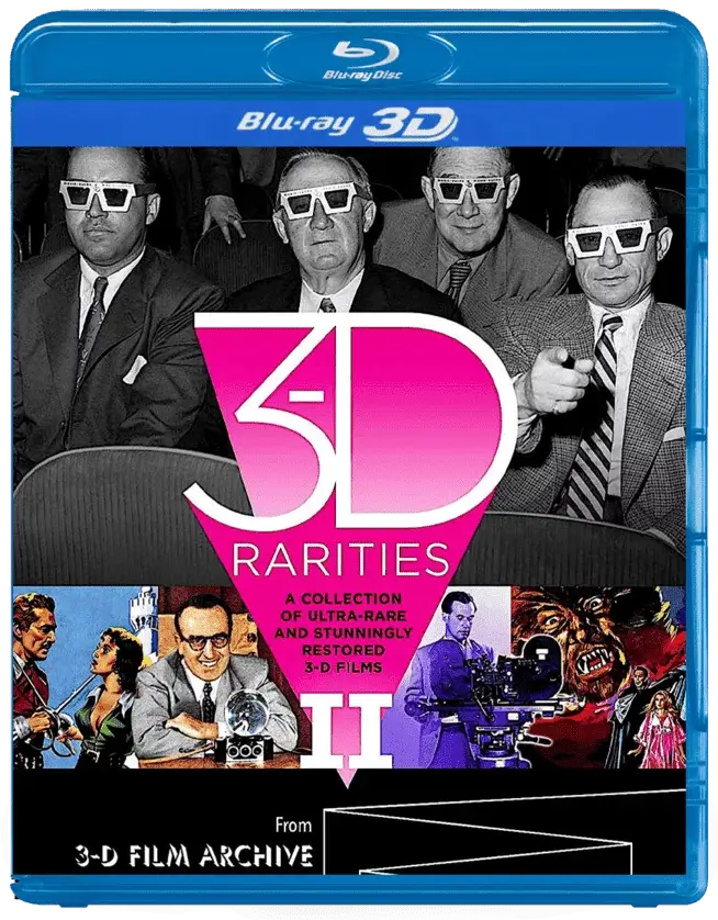 3-D Rarities 3D Blu Ray 2020