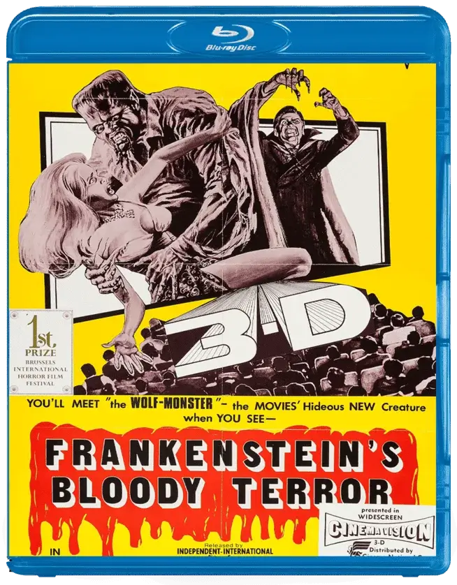 Frankenstein's Bloody Terror 3D Blu Ray 1968