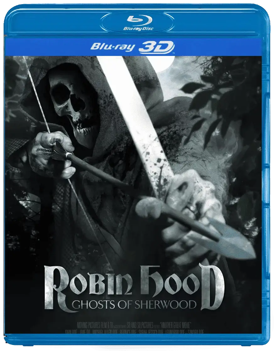 Robin Hood: Ghosts of Sherwood 3D Blu Ray 2012