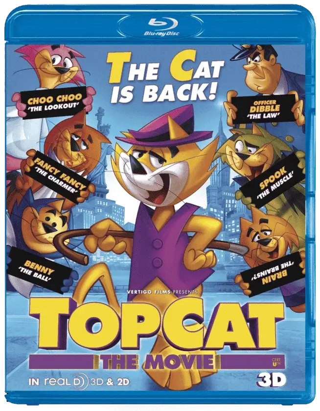 Top Cat 3D Blu Ray 2011