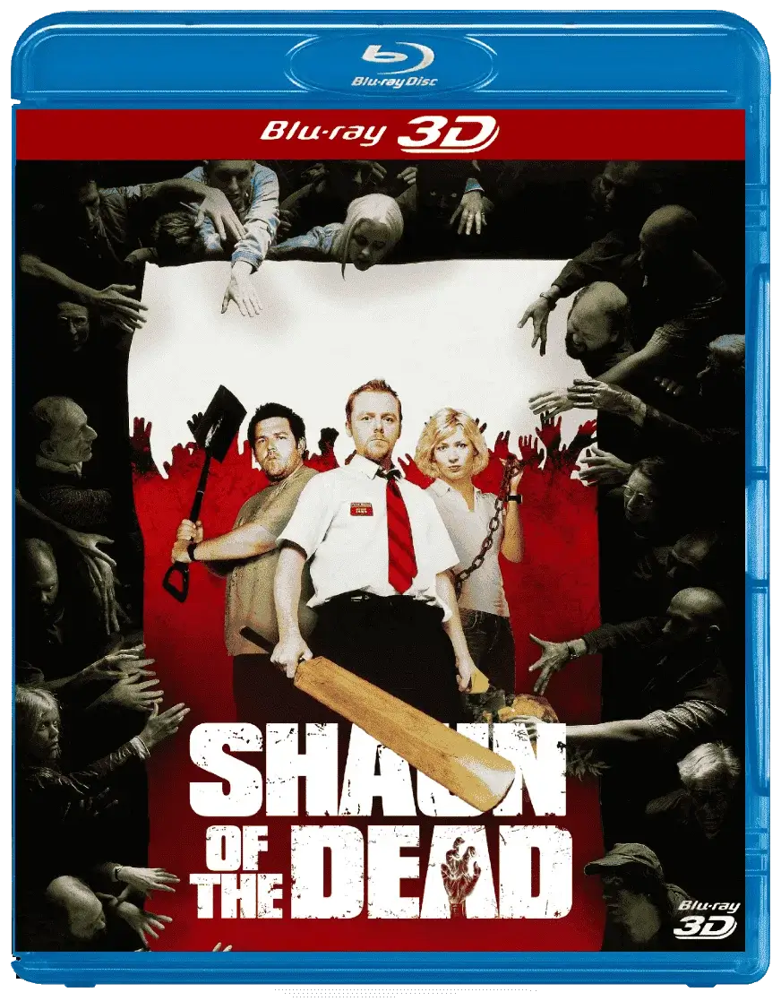 Shaun of the Dead 3D Blu Ray 2004