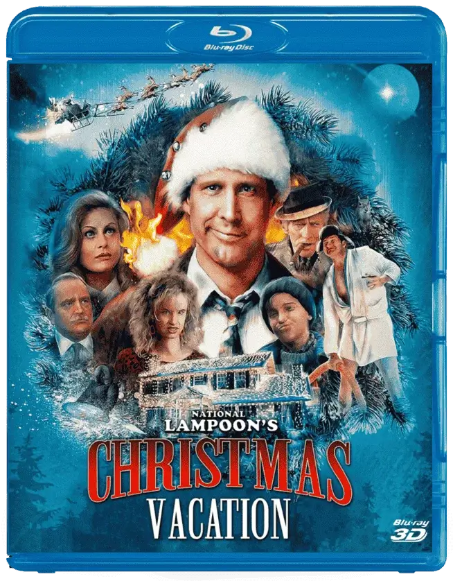National Lampoon's Christmas Vacation 3D Blu Ray 1989