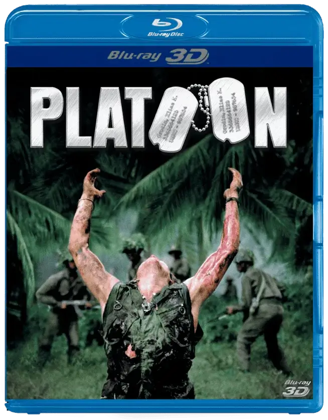Platoon 3D Blu Ray 1986