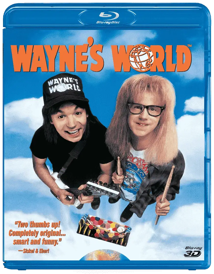 Wayne's World 3D Blu Ray 1992