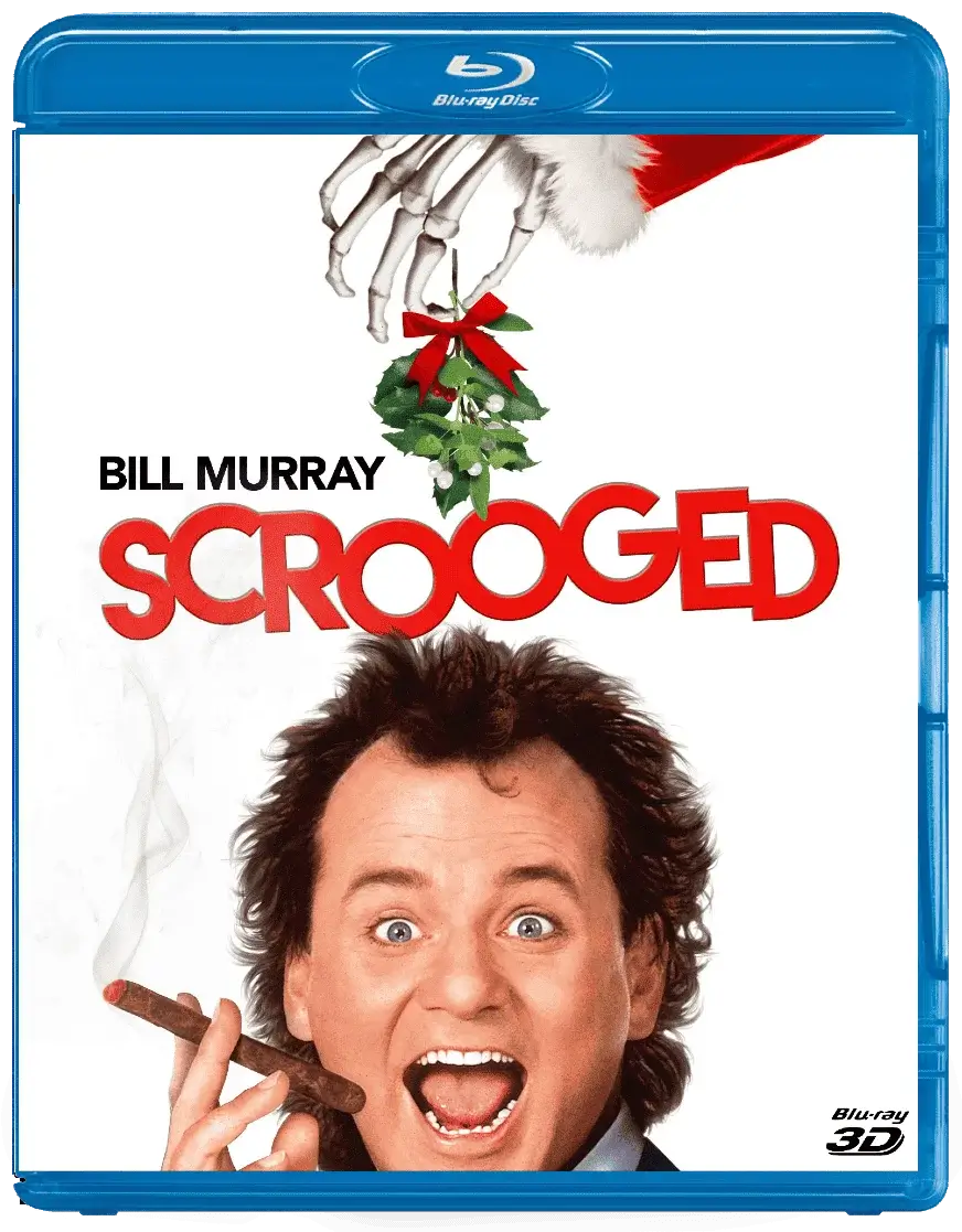 Scrooged 3D Blu Ray 1988