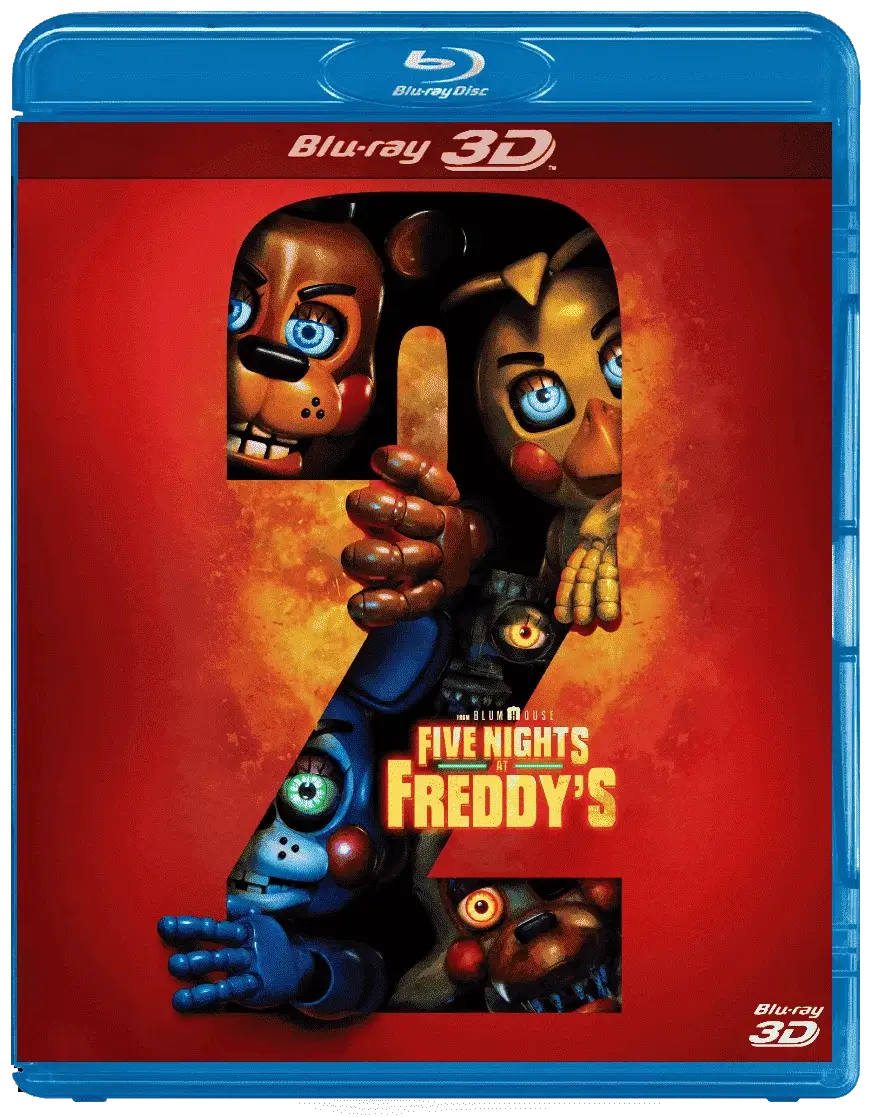 Five Nights at Freddy's 2 3D Blu Ray 2025