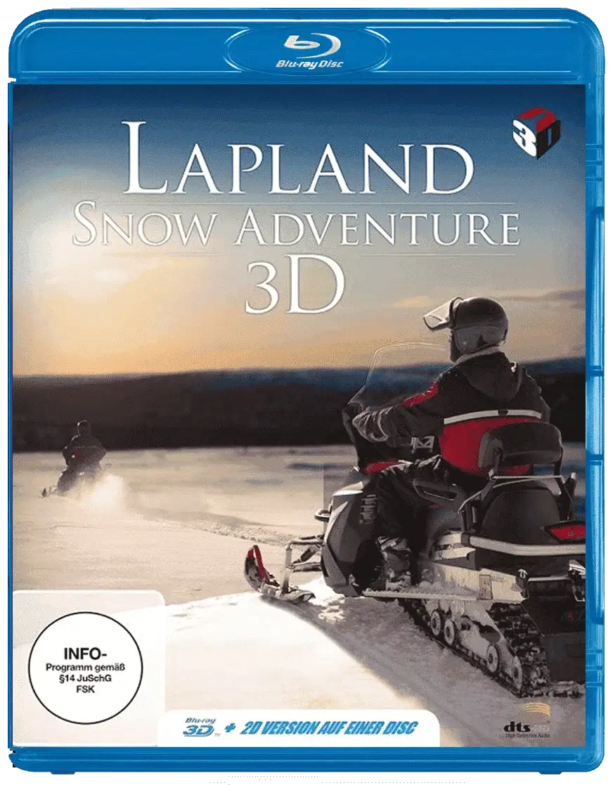 Lapland Snow Adventure 3D Blu Ray 2012