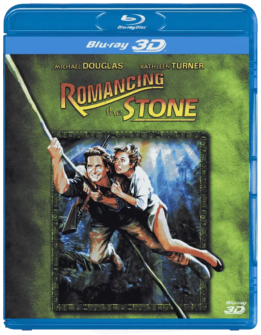 Romancing the Stone 3D Blu Ray 1984