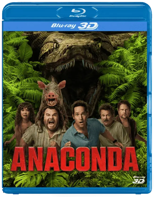 Anaconda 3D Blu Ray 2025