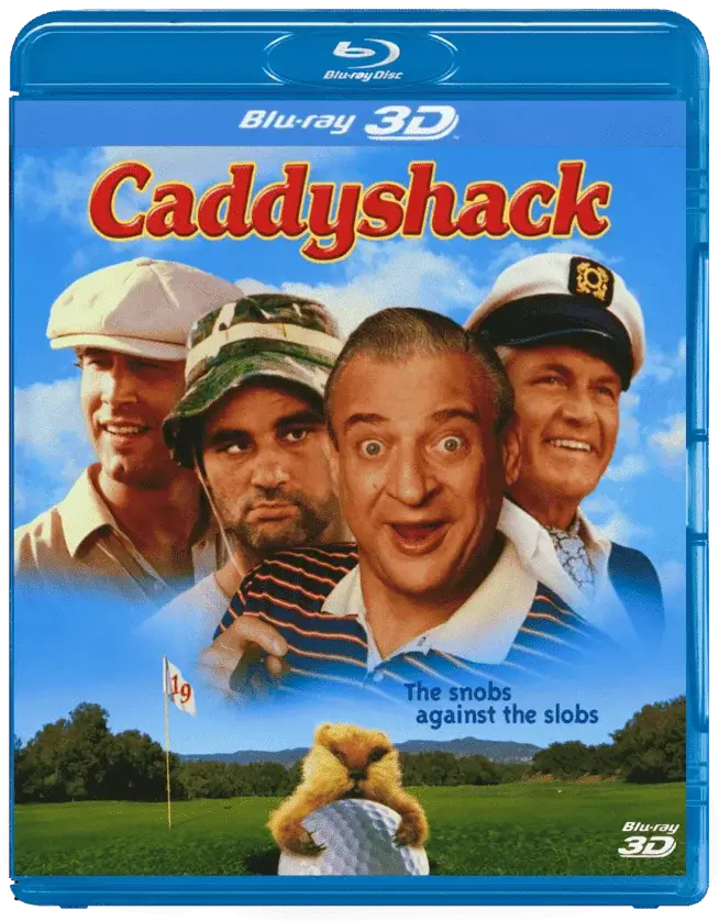 Caddyshack 3D Blu Ray 1980