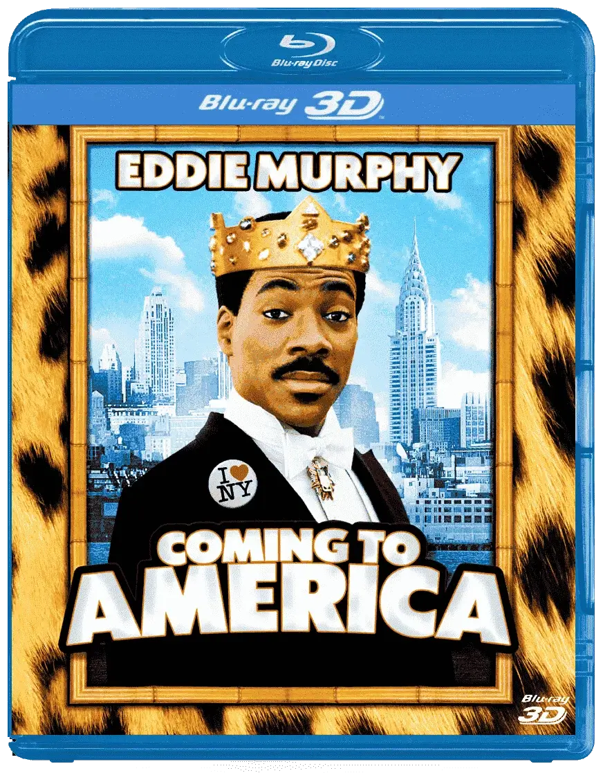 Coming to America 3D Blu Ray 1988
