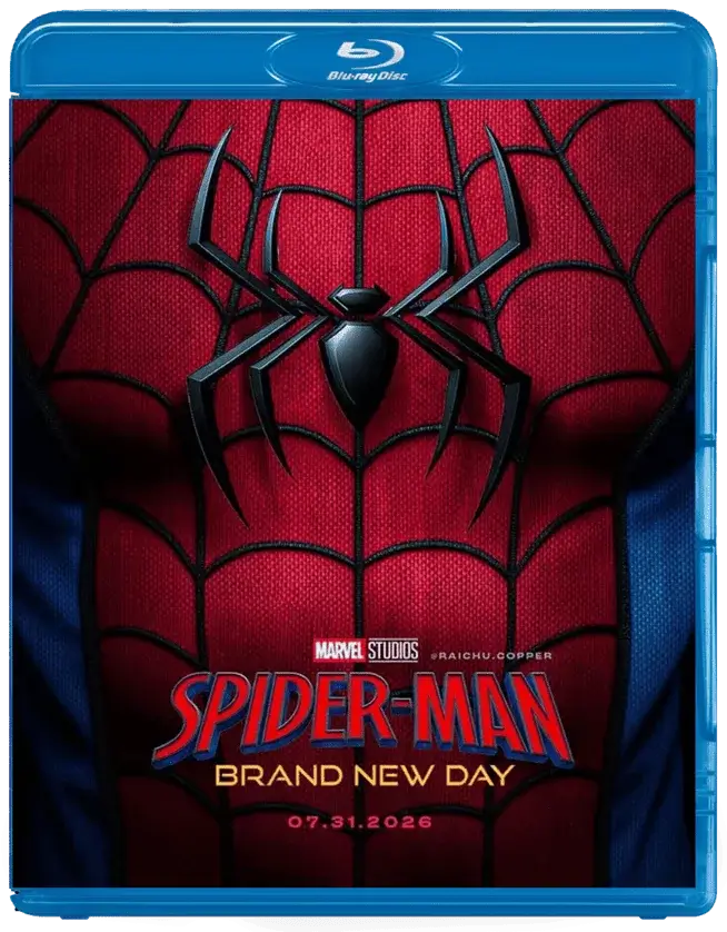 Spider-Man: Brand New Day 3D Blu Ray 2026