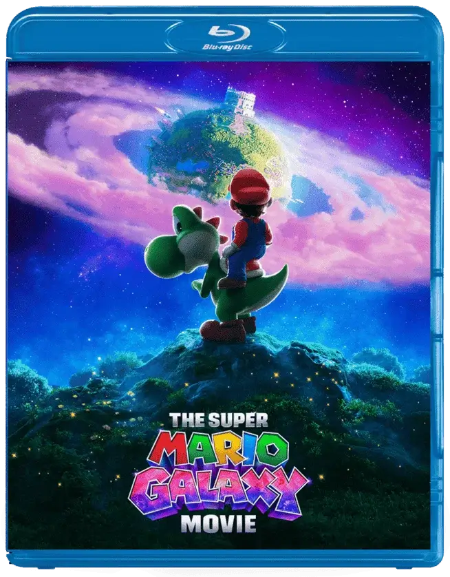 The Super Mario Galaxy Movie 3D Blu Ray 2026
