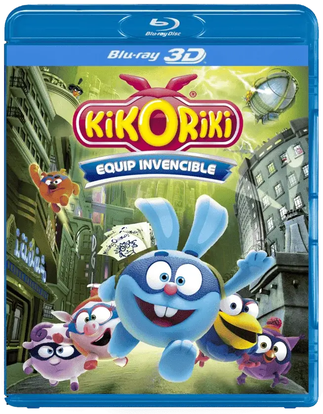 Kikoriki: Team Invincible 3D Blu Ray 2011