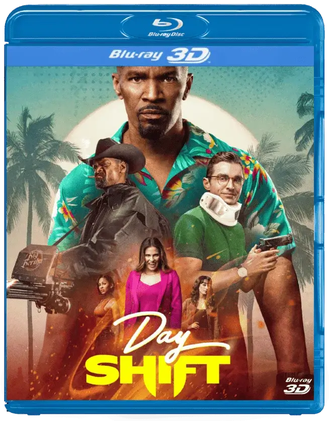 Day Shift 3D Blu Ray 2022