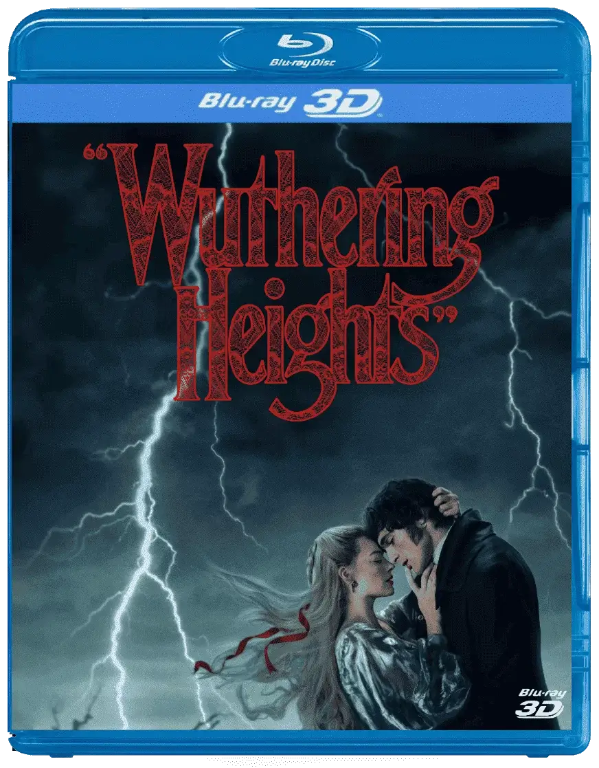 Wuthering Heights 3D Blu Ray 2026